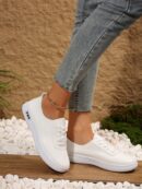 Zapatillas Deportivas y Casuales de Lona Liviana y Transpirable