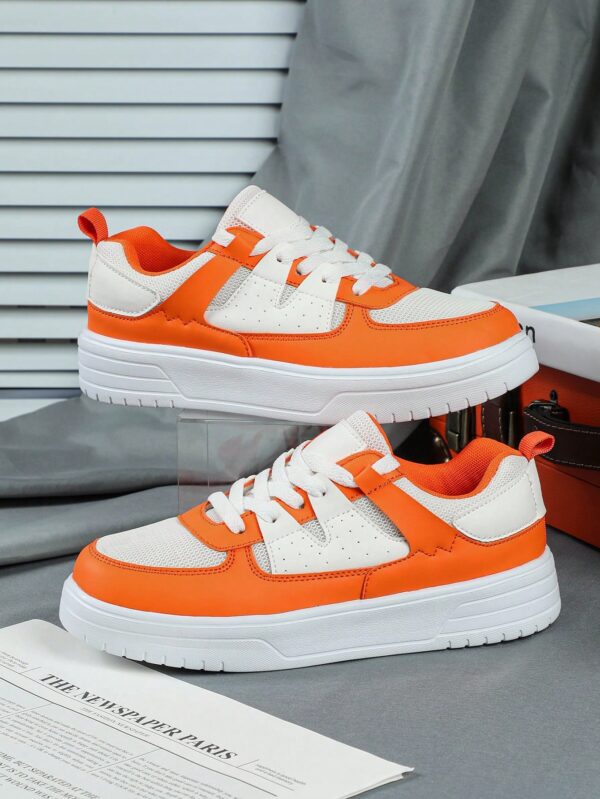 Zapatillas de Skate Outdoor de Cuero y Malla Transpirable - Image 22