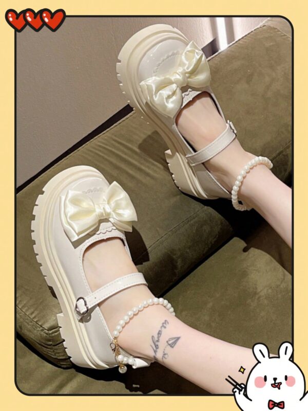 Zapatos Oxford de Tacón Alto y Suela Gruesa Estilo Mary Jane - Image 8