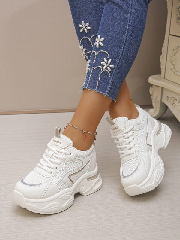 Zapatillas Casual Plataforma Invisible 8cm, Aumento de Altura - Image 34