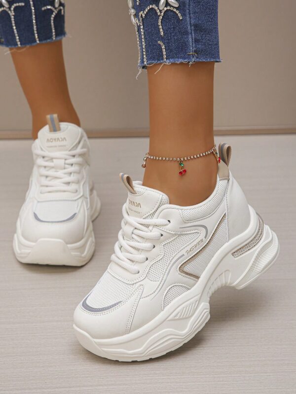 Zapatillas Casual Plataforma Invisible 8cm, Aumento de Altura - Image 36