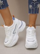 Zapatillas Casual Plataforma Invisible 8cm, Aumento de Altura