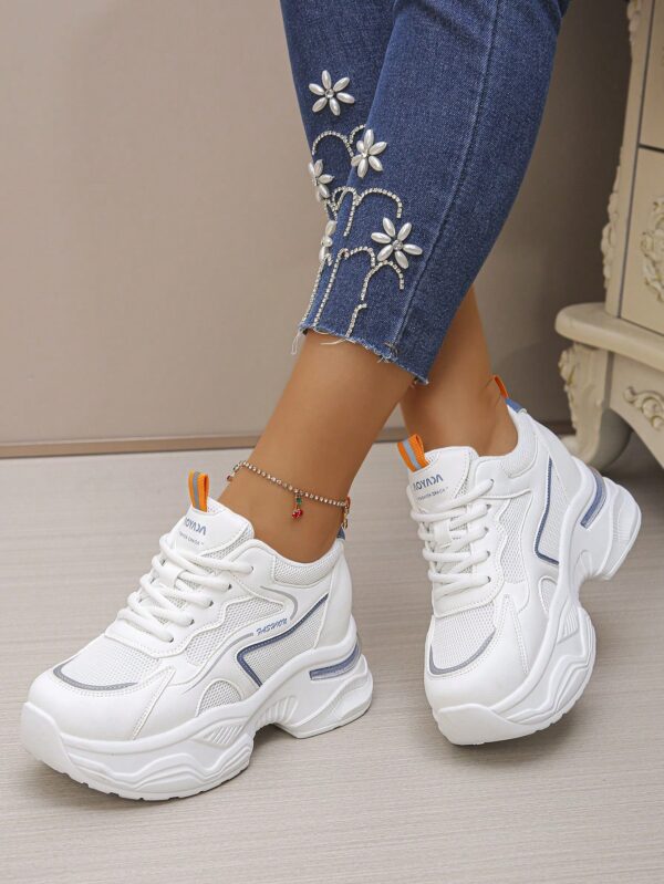 Zapatillas Casual Plataforma Invisible 8cm, Aumento de Altura - Image 42