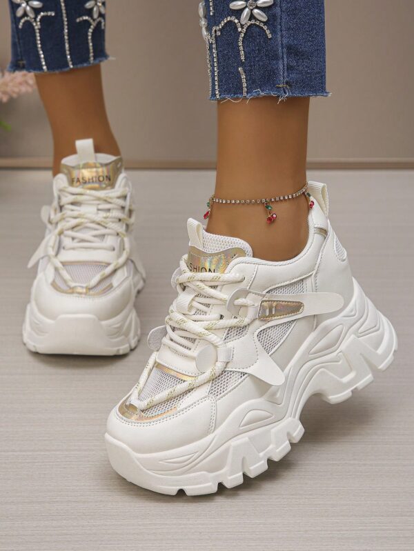 Zapatillas Casual Plataforma Invisible 8cm, Aumento de Altura - Image 52