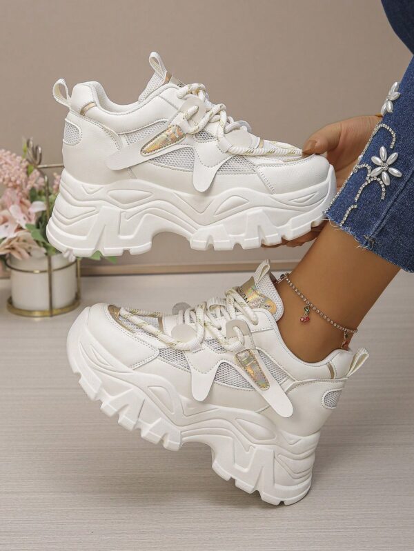 Zapatillas Casual Plataforma Invisible 8cm, Aumento de Altura - Image 49