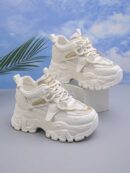 Zapatillas Casual Plataforma Invisible 8cm, Aumento de Altura