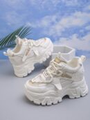 Zapatillas Casual Plataforma Invisible 8cm, Aumento de Altura