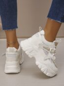 Zapatillas Casual Plataforma Invisible 8cm, Aumento de Altura