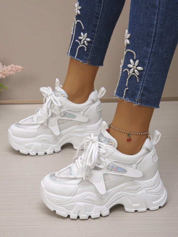 Zapatillas Casual Plataforma Invisible 8cm, Aumento de Altura - Image 57