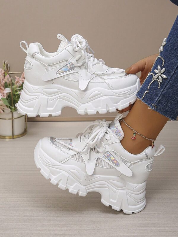 Zapatillas Casual Plataforma Invisible 8cm, Aumento de Altura - Image 56