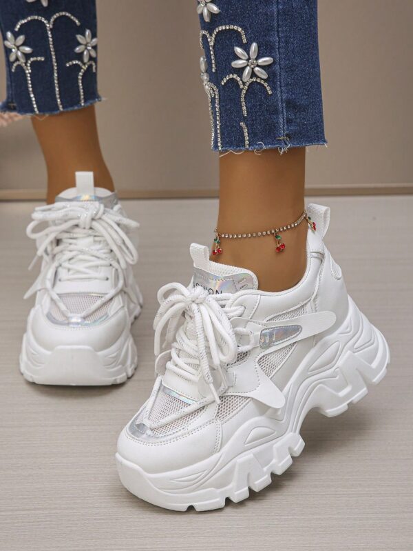 Zapatillas Casual Plataforma Invisible 8cm, Aumento de Altura - Image 58