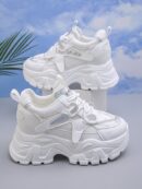 Zapatillas Casual Plataforma Invisible 8cm, Aumento de Altura