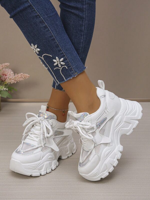 Zapatillas Casual Plataforma Invisible 8cm, Aumento de Altura - Image 59