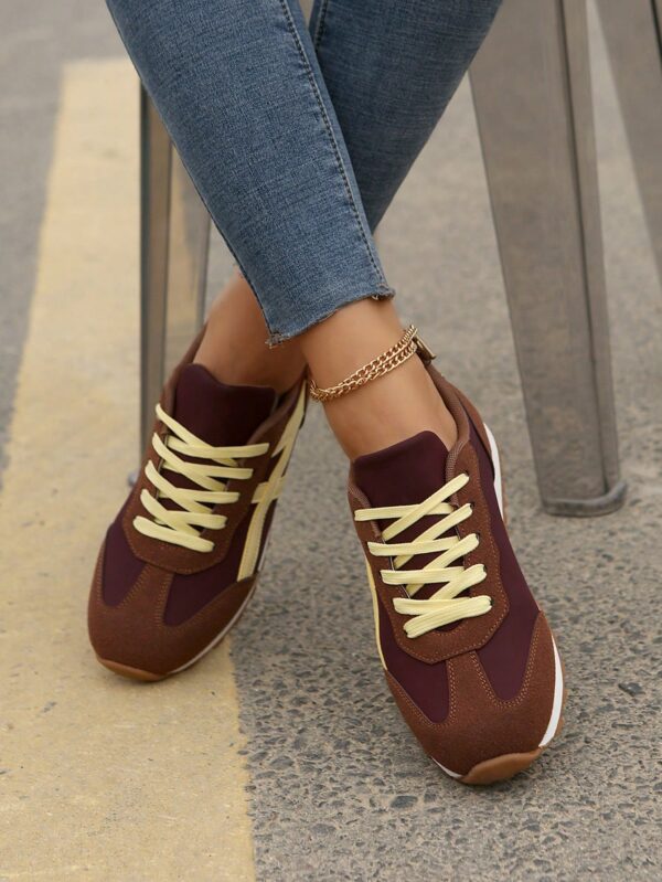 Zapatillas Deportivas con Plataforma y Encaje de Vellón - Image 60