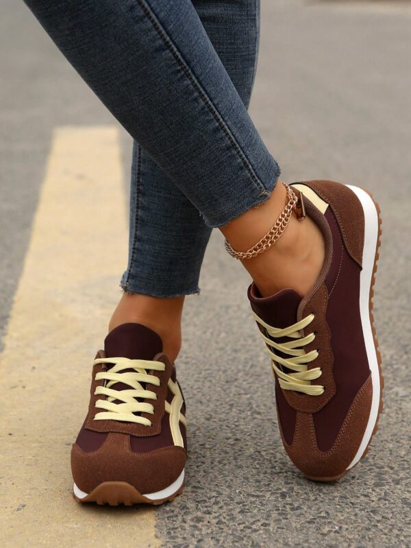 Zapatillas Deportivas con Plataforma y Encaje de Vellón - Image 62