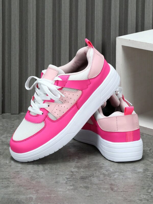 Zapatillas de Skate Outdoor de Cuero y Malla Transpirable - Image 26