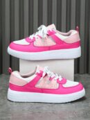 Zapatillas de Skate Outdoor de Cuero y Malla Transpirable