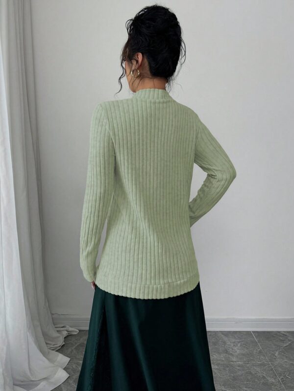 Chaqueta de Terciopelo Acanalada Casual con Bolsillos - Image 28