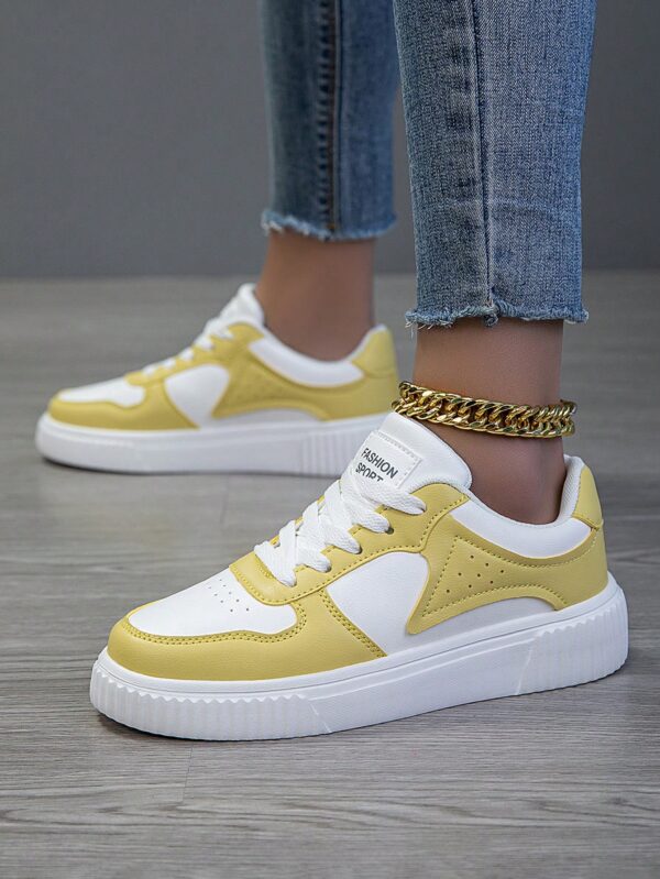 Zapatillas Deportivas Casual para Mujer en Blanco Chic - Image 35