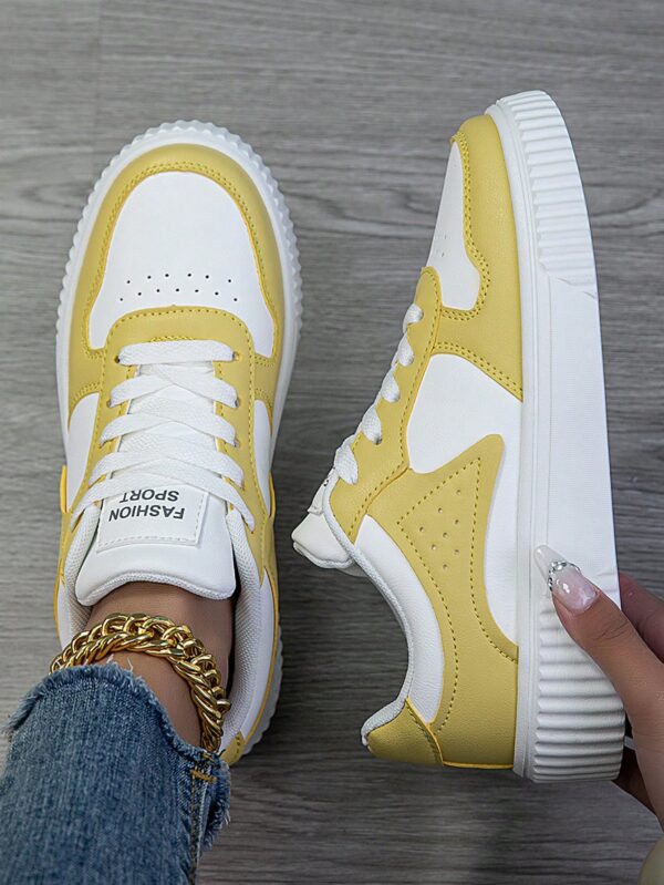 Zapatillas Deportivas Casual para Mujer en Blanco Chic - Image 33
