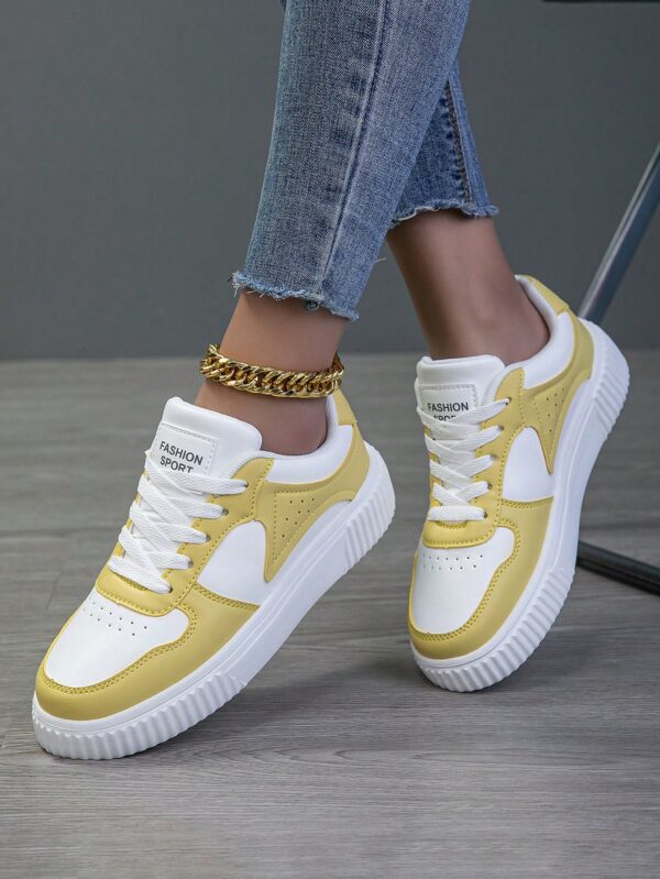 Zapatillas Deportivas Casual para Mujer en Blanco Chic - Image 34