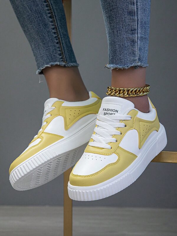 Zapatillas Deportivas Casual para Mujer en Blanco Chic - Image 37