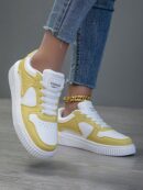 Zapatillas Deportivas Casual para Mujer en Blanco Chic