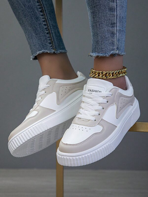 Zapatillas Deportivas Casual para Mujer en Blanco Chic - Image 42