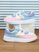 Zapatillas de Skate Outdoor de Cuero y Malla Transpirable