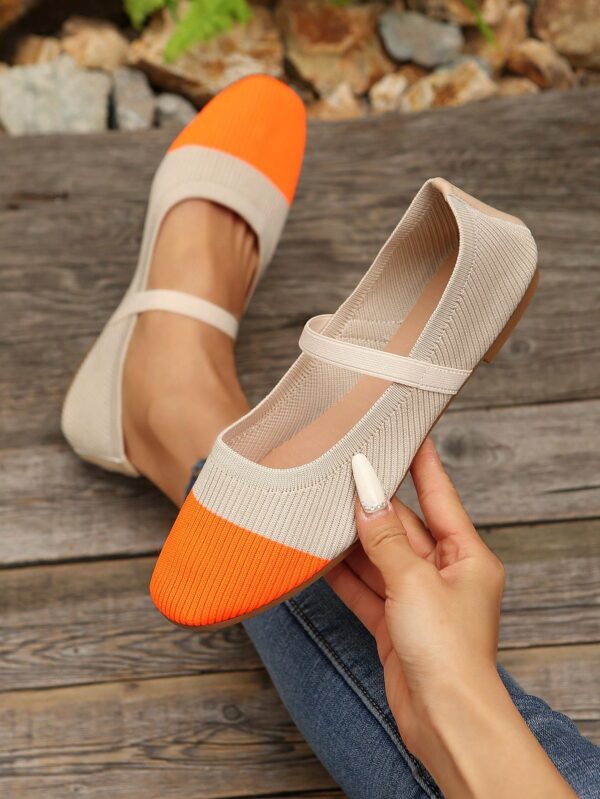 Zapatillas Casuales para Mujer con Elástico y Diseño Patchwork - Image 8