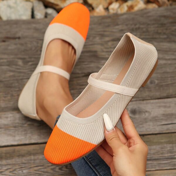 Zapatillas Casuales para Mujer con Elástico y Diseño Patchwork - Image 15