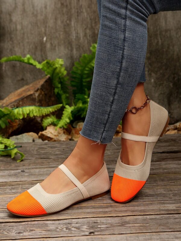 Zapatillas Casuales para Mujer con Elástico y Diseño Patchwork - Image 10