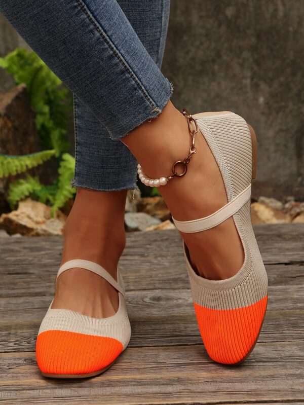 Zapatillas Casuales para Mujer con Elástico y Diseño Patchwork - Image 11