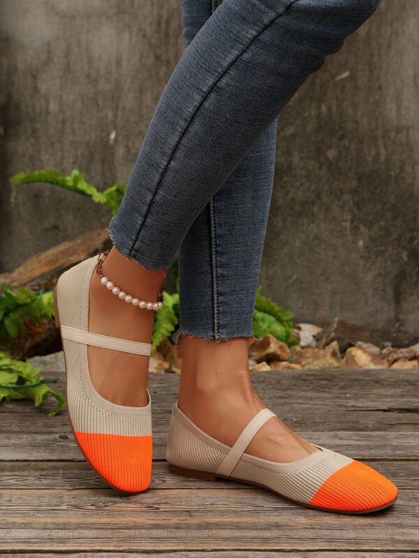 Zapatillas Casuales para Mujer con Elástico y Diseño Patchwork - Image 12