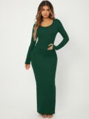 Vestido Largo Ajustado y Elegante para Fiesta