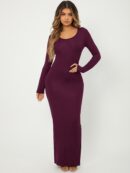 Vestido Largo Ajustado y Elegante para Fiesta