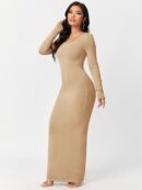 Vestido Largo Ajustado y Elegante para Fiesta