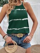Top de Verano a Rayas con Cuello Halter