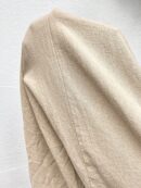 Vestido de Algodón con Vuelos y Cuello Fruncido