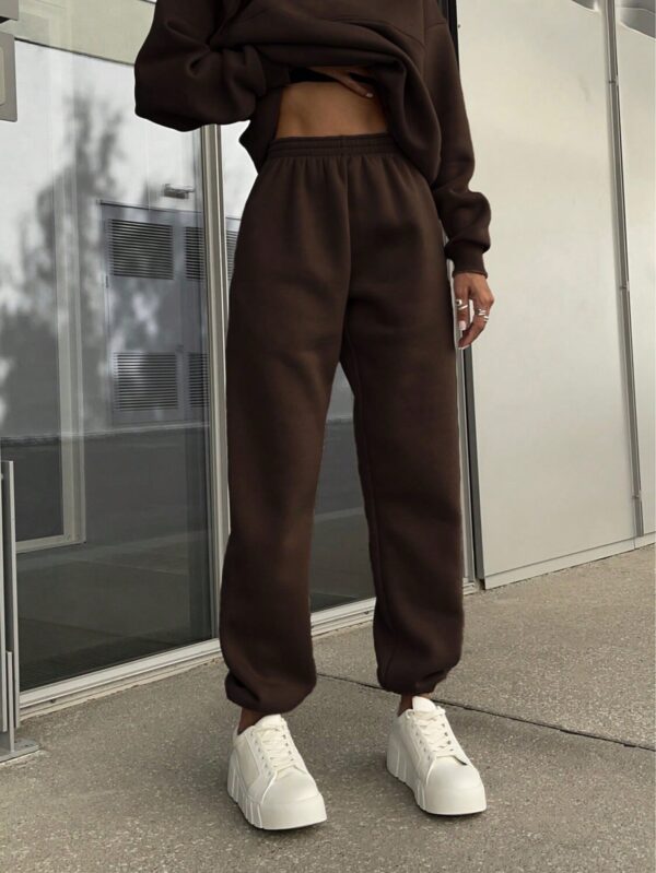 Conjunto de Sudadera y Pantalón con Cierre y Hombros Caídos - Image 13