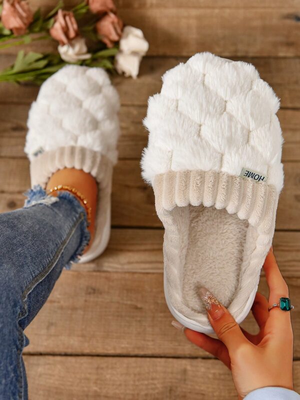 Pantuflas Térmicas Forradas con Suela Gruesa Antideslizante - Image 6
