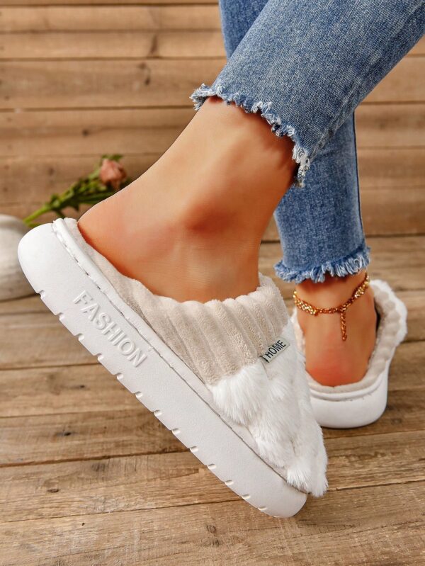 Pantuflas Térmicas Forradas con Suela Gruesa Antideslizante - Image 8