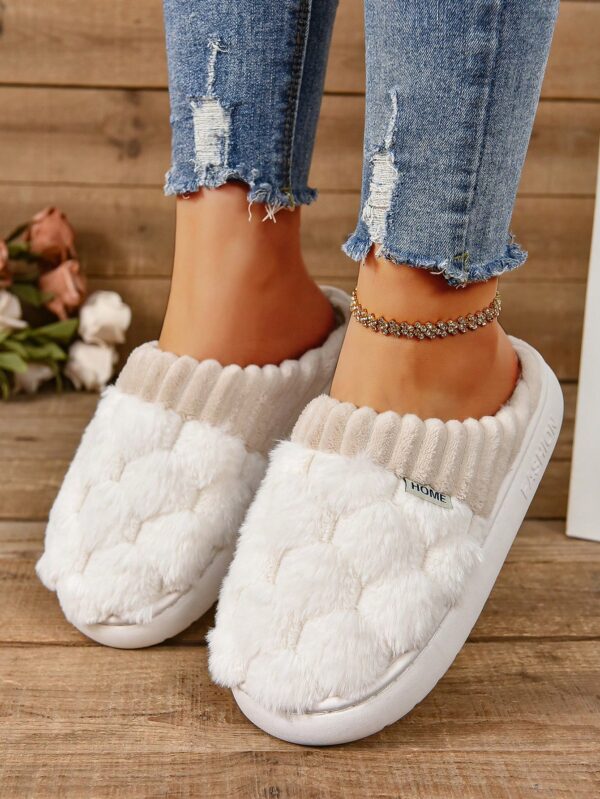 Pantuflas Térmicas Forradas con Suela Gruesa Antideslizante - Image 9