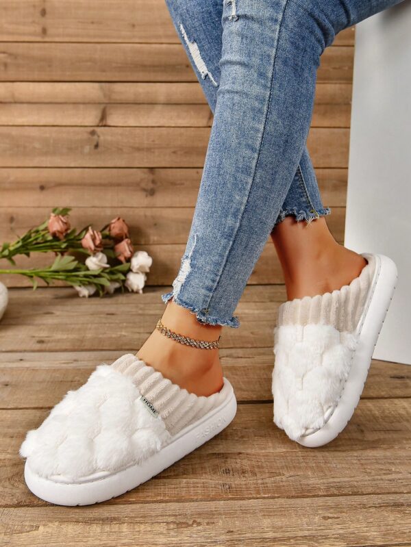 Pantuflas Térmicas Forradas con Suela Gruesa Antideslizante - Image 10