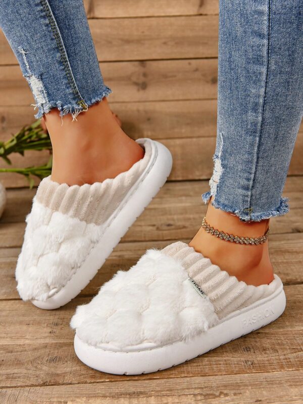 Pantuflas Térmicas Forradas con Suela Gruesa Antideslizante - Image 11