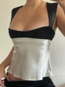Top Elegante de Tirantes Anchos para Verano