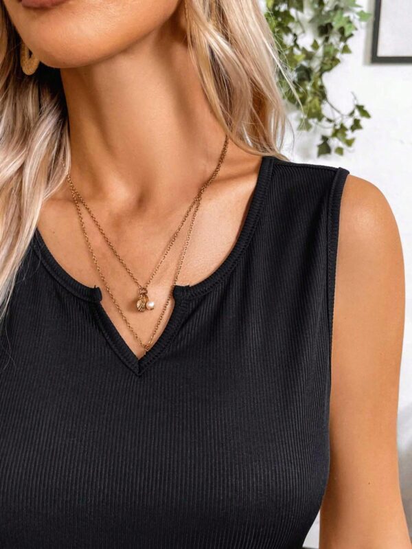Vestido Estampado de Verano con Cinturón y Detalle de Volantes - Image 10