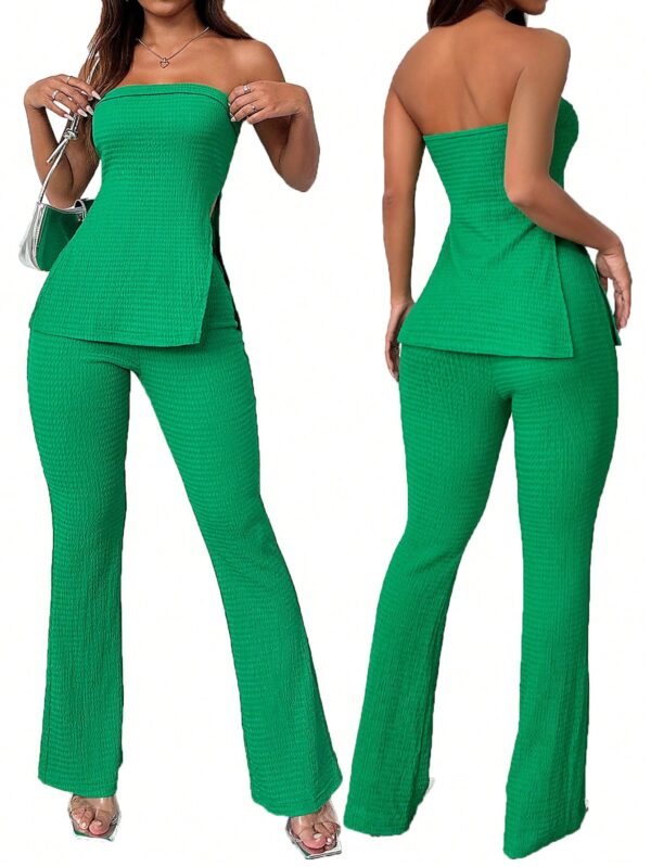 Conjunto Bandeau y Falda Maxi con Abertura Lateral - Image 68