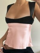 Top Elegante de Tirantes Anchos para Verano