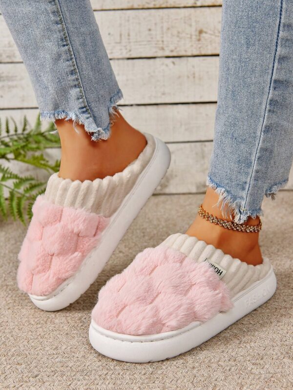 Pantuflas Térmicas Forradas con Suela Gruesa Antideslizante - Image 5